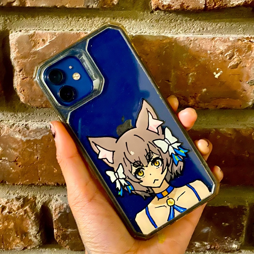 Hand Painted Anime Re:Zero Felix Phone Case